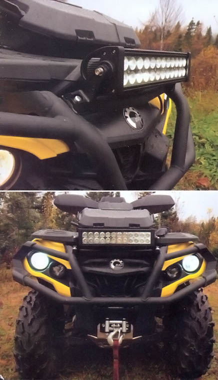 Customiser son quad avec un projecteur à LED – Detail moto : tout